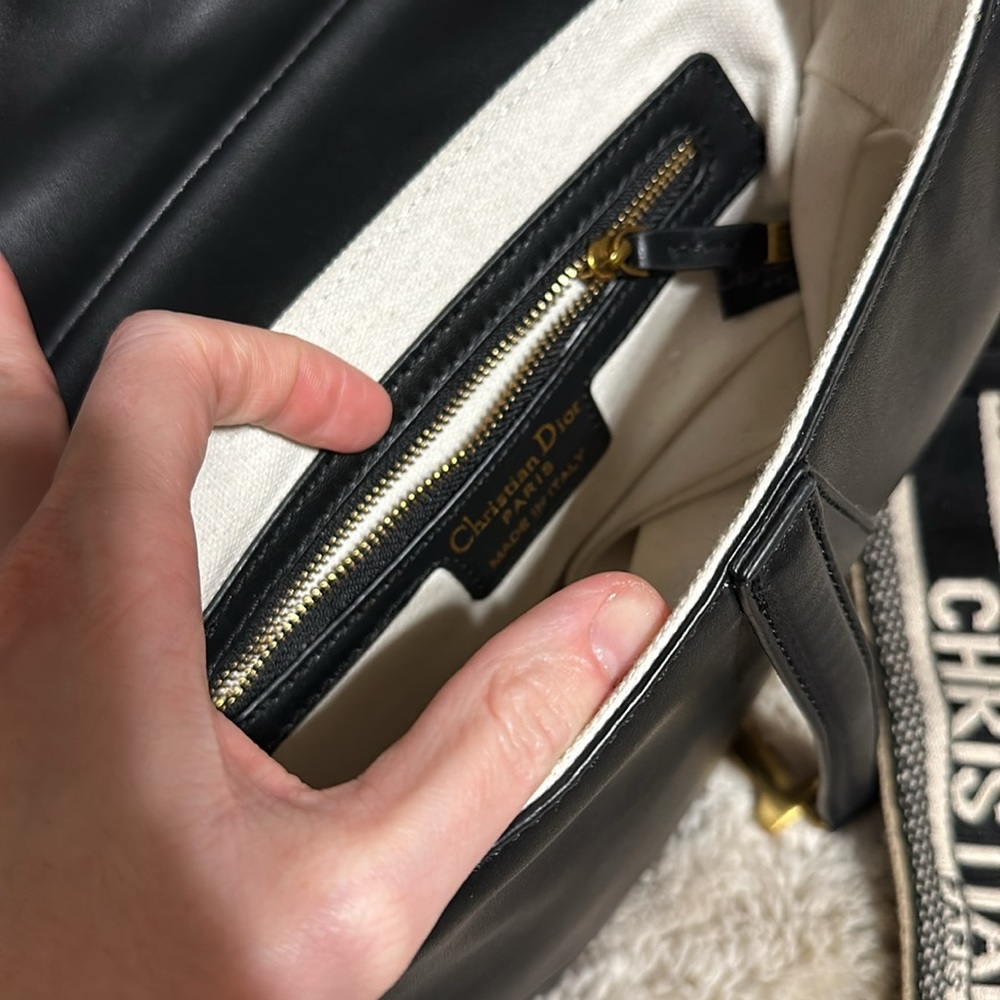 Dior Black and Tan Crossbody Bag - Picture 5 of 6